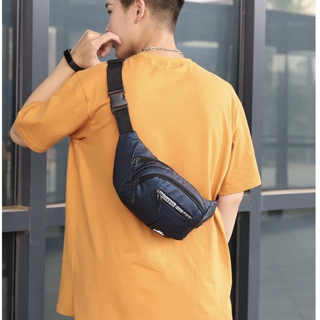 Tas Selempang Pria Tas Pinggang Waistbag 5818