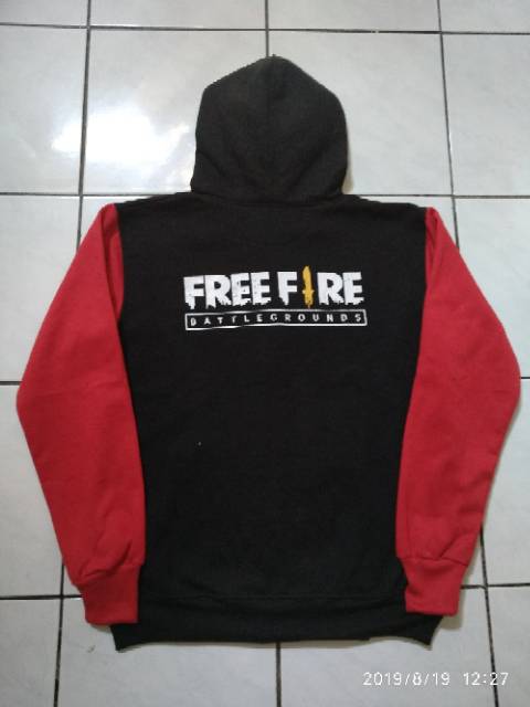 Jaket free fire reglan gaming