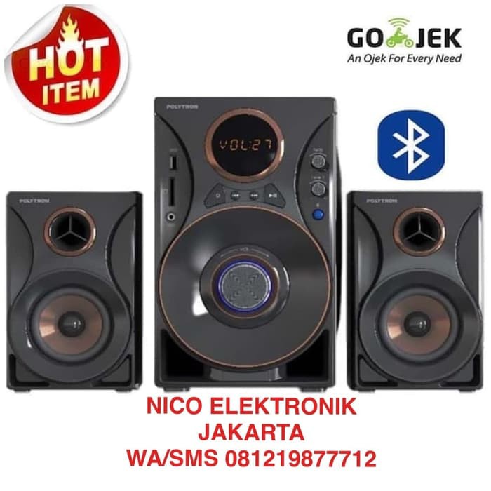Polytron PMA 9310 Speaker Active with bluetooth Salon Speker aktif