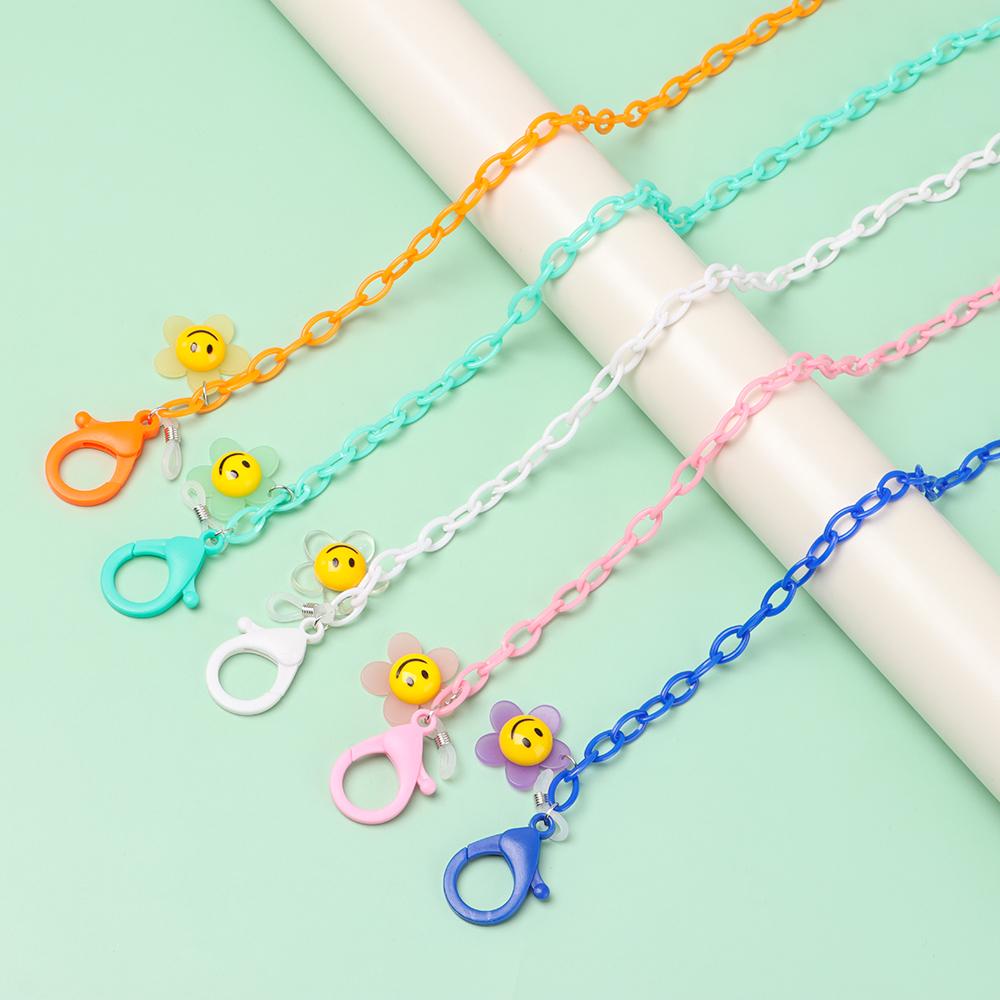 Lily Rantai Warna-Warni Akrilik Fashion Extender Wanita Pria Rantai Kacamata Baca Ultra Ringan