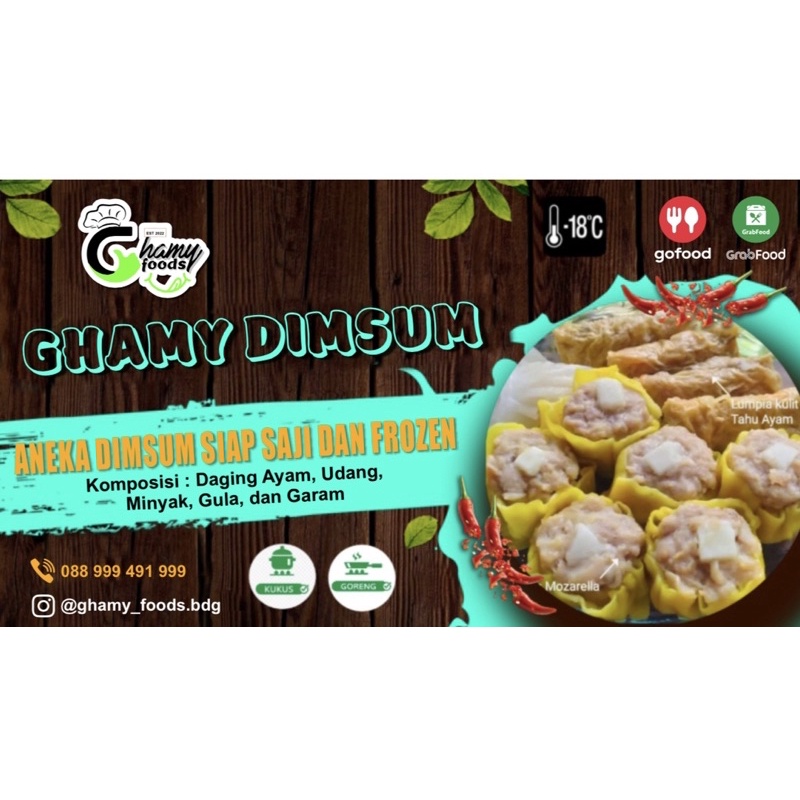 

Ghamy Dimsum & Ghamy Cireng