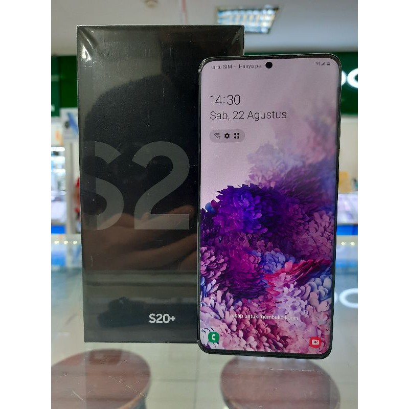 Samsung S20 plus garansi sein 11bulan bekas
