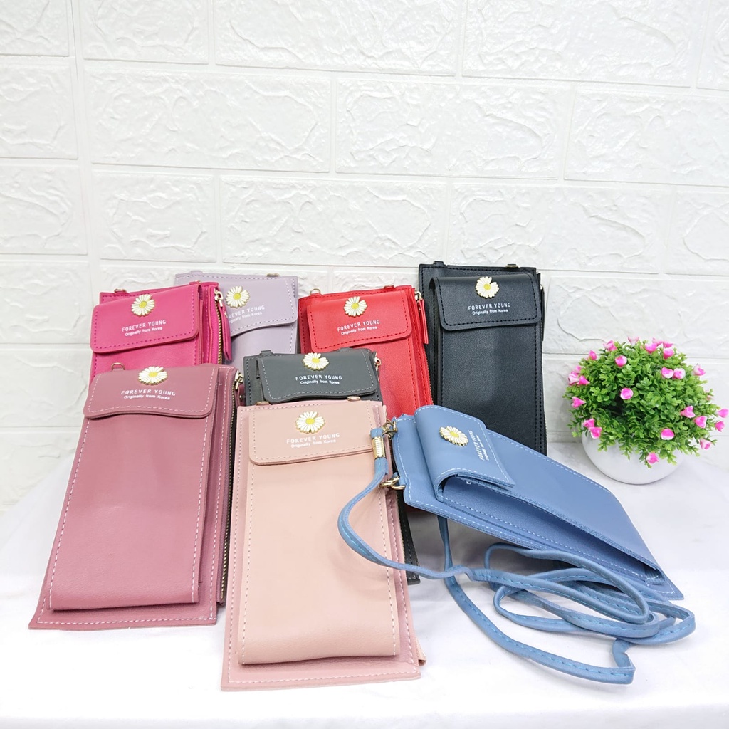 CYS Tas Dompet Pocket Tempat HP Wanita / Tas Selempang Dompet Tempat HP Wanita  / Tas HP Wanita Selempang Terbaru Import T282