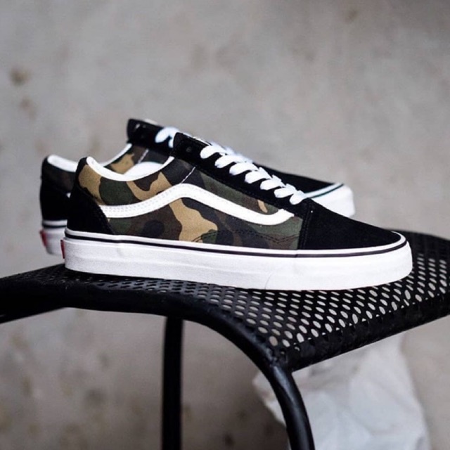 VANS OLDSKOOL WOODLAND CAMO CLASSIC ORIGINAL 100%