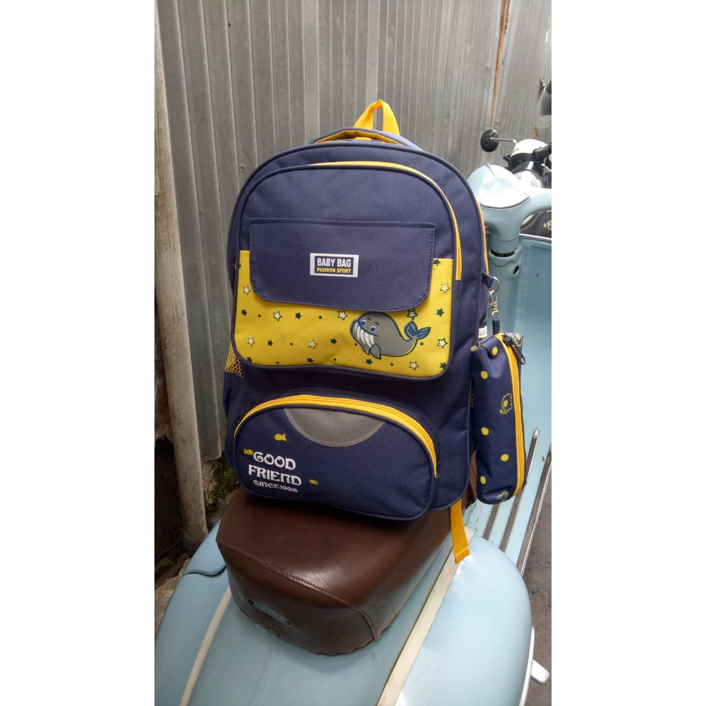 Tas Ransel Wanita - Huey Baby Bag Ransel ANAK PAUS BISA COD