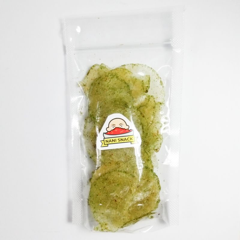 

Nani Kripca Kripik Kaca Daun Jeruk Standing Pouch 40 gr