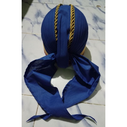 blangkon biru/blangkon Jogja/blangkon Jawa/songkok peci kupluk