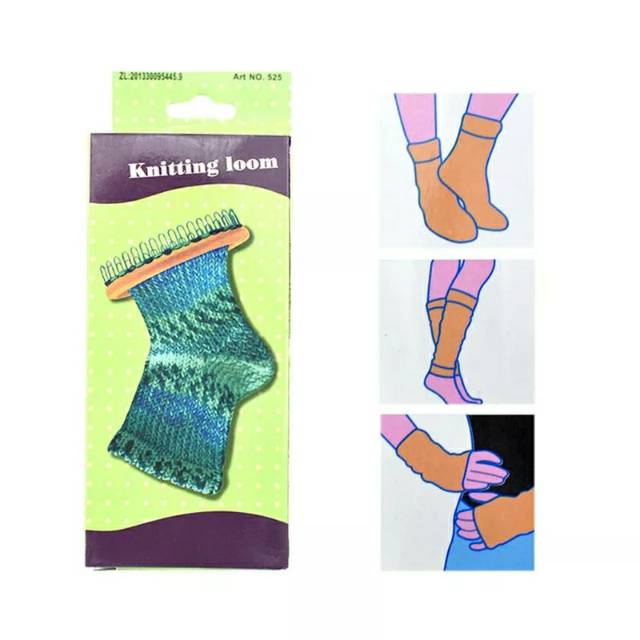 Socks knitting loom/ alat pembuat kaos kaki