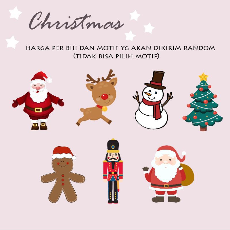 

STICKER AESTHETIC CHRISTMAS/ STICKER AESTHETIC CHINESE NEW YEAR / STIKER ESTETIK IMLEK /STICKER TUMBLR NEW YEAR/STIKER LUCU IMLEK