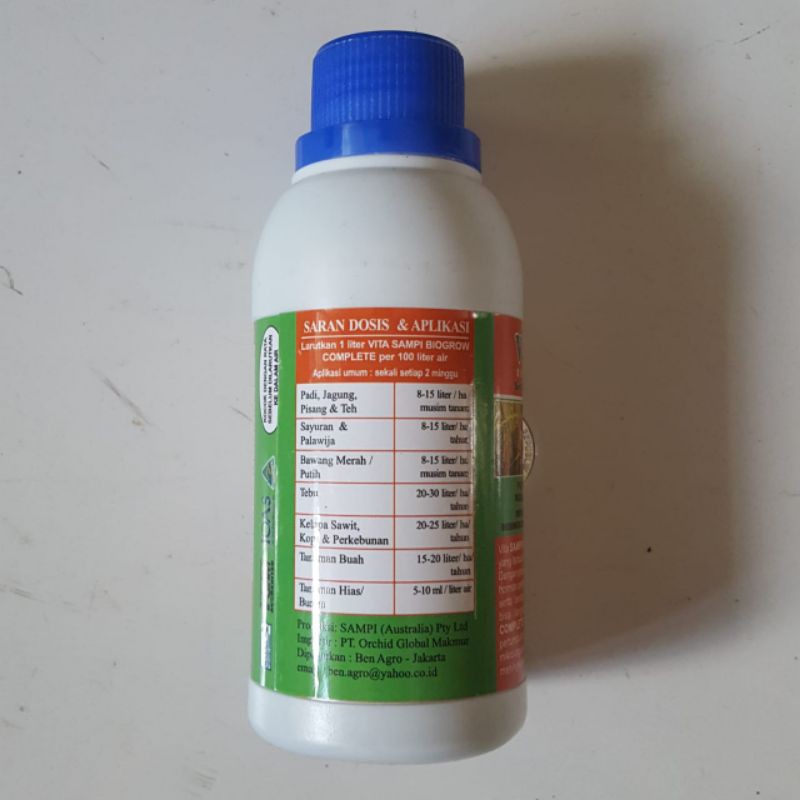 VITA SAMPI 200ML Pupuk Organik Cair Bio Grow Complete