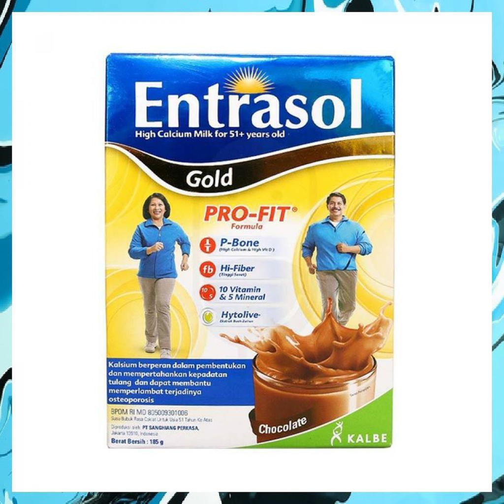 

ENTRASOL GOLD RASA COKLAT SUSU DEWASA [185G