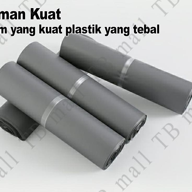 

Trendy Plastik Packing Polymailer LDPE Online Shop 30X40CM Silver Glossy Isi 100Pcs Lem Perekat Tebal 레