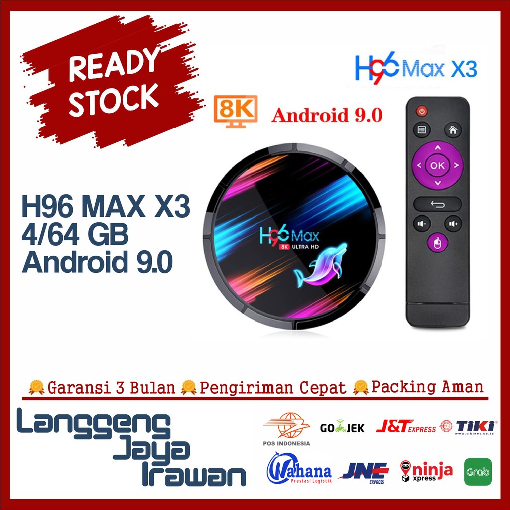 H96 MAX X2 RK3528 RAM 4GB ROM 64GB Android 9.0 Android 13.0 WIFI DUAL BAND Smart Box Amlogic S905X3