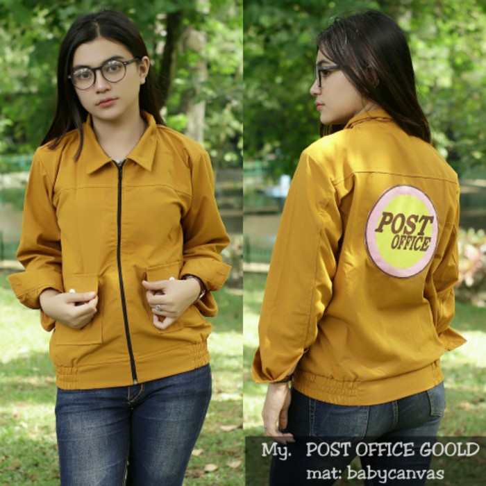 

( TERMURAH ) POST BOMBER GOLD BAHAN CANVAS SUPER