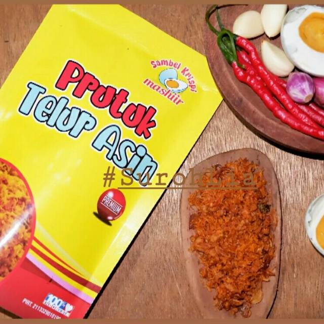 

Sambal prutuk telur asin