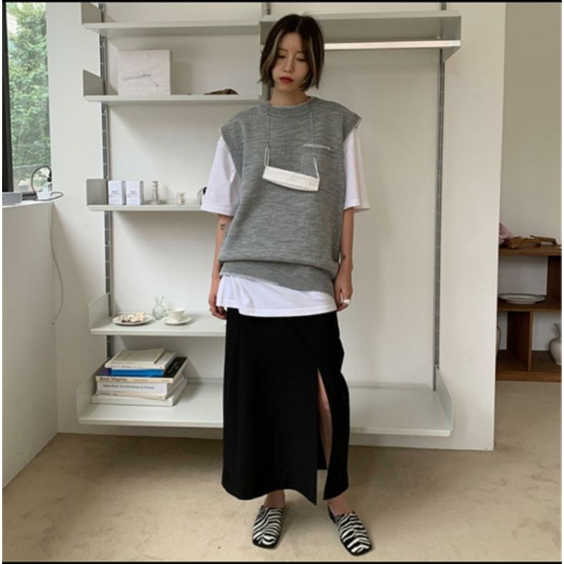 tali masker kalung gantungan masker kristal mutiara premium fashion import n12401