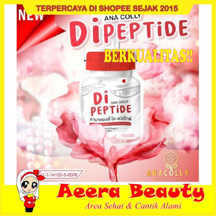 GRATIS ONGKIR!! (RED) ANA COLLY DI PEPTIDE / COLLAGEN ANACOLLY DIPEPTIDE SUPPLEMENT AK0404