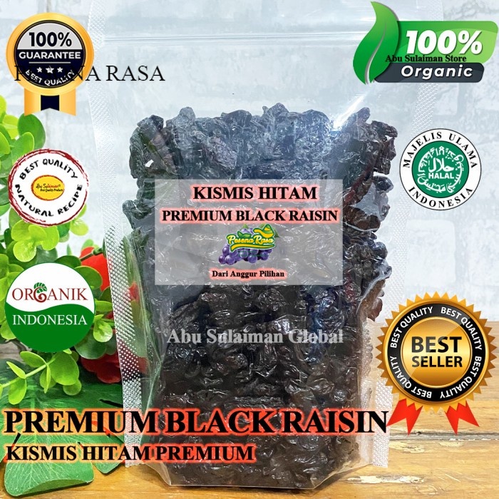 

PROMO!! Kismis Hitam 1 KG / Black Brown Raisins Premium 1 KG