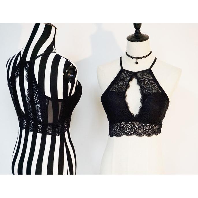 SALE Bianca Top Bralette Sexy Wanita Bra - Putih