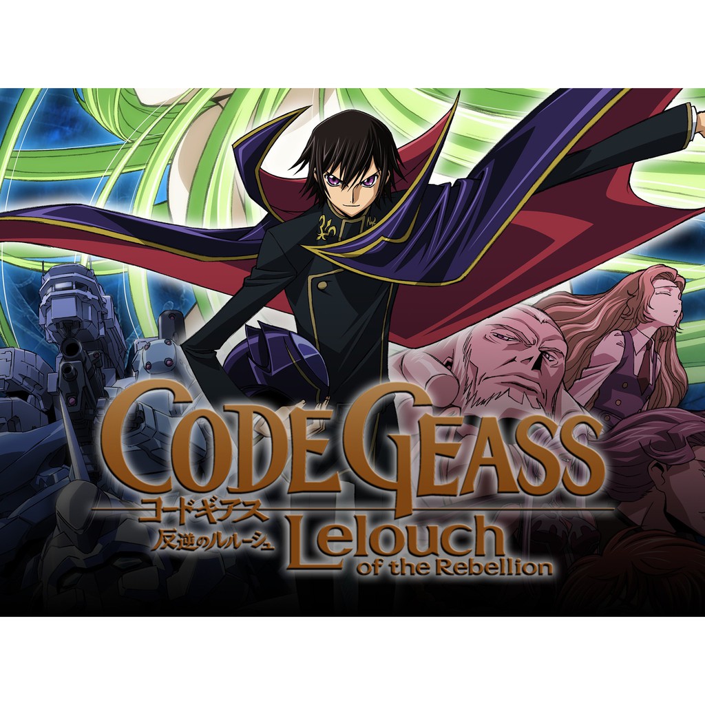 anime series codegeass leleouch season 1 + season 2