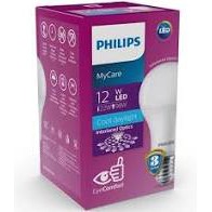 TERMURAH DISINI !! LAMPU LED PHILIPS 3W 6W 10W 12W MY CARE PUTIH MYCARE BULB BOLA LAMPU PHILIP E27