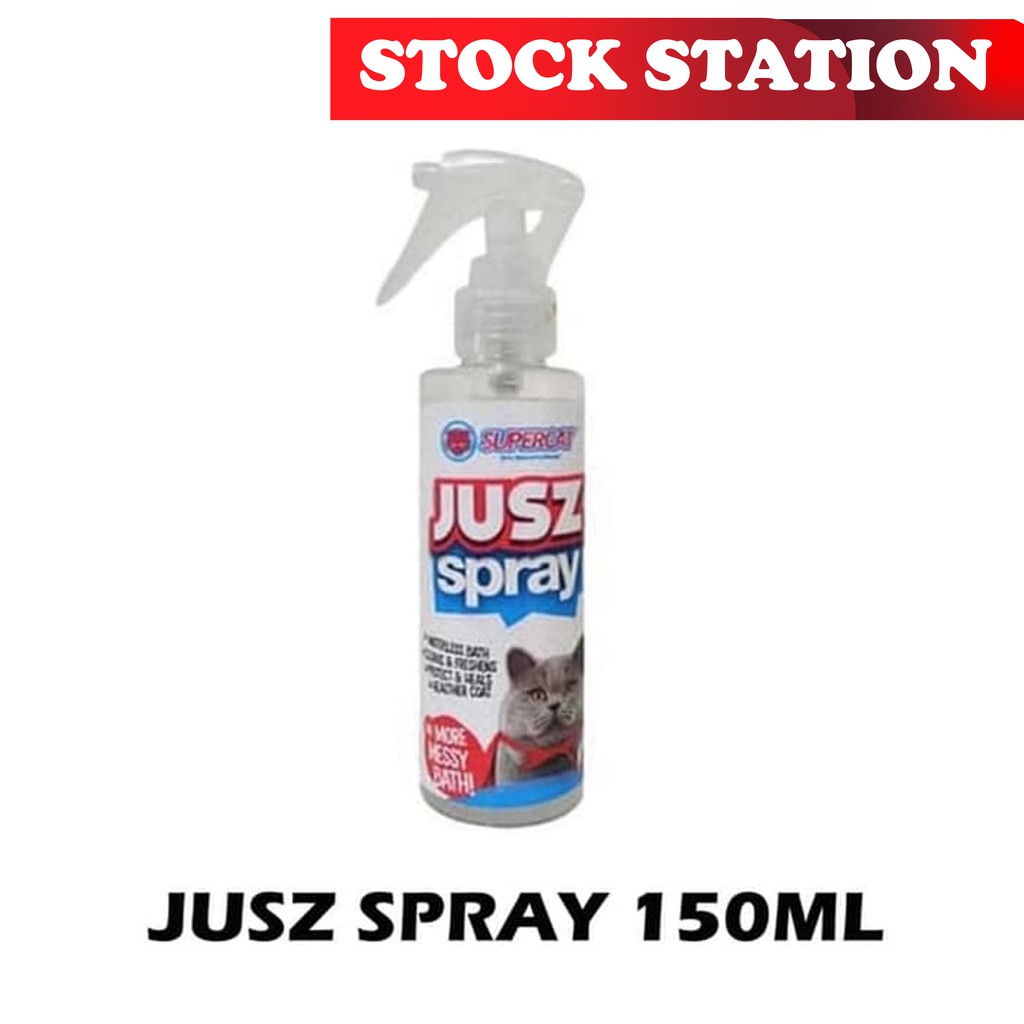 Jusz Spray Supercat 150 ml Spray untuk Luka Anti Kutu Jamur Scabies