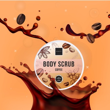 ⭐BAGUS⭐SCARLETT WHITENING BODY SCRUB | Pomegrante Coffe Romansa