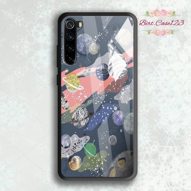 Case softcase silikon Gambar SPACE back case glass oppo samsung vivo xiaomi realme iphone all type