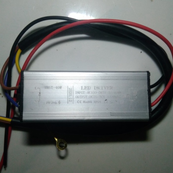 Sale LED Driver 40 Watt 1000 mA AC-DC Casing Besi WATERPROOF gubukled baya