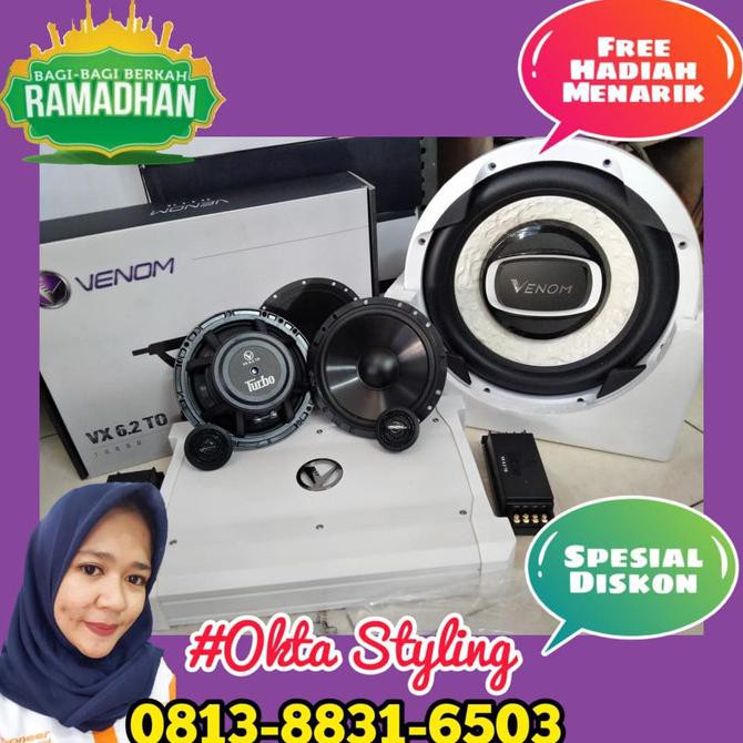 Paket audio mobil VENOM TURBO