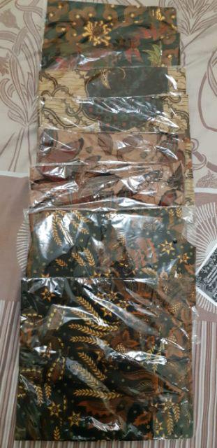 Kemeja Batik Pria Lengan Pendek Motif Ulir