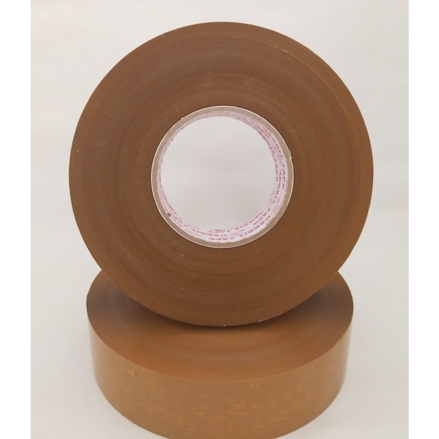 

Lakban Rabbit Tape 500 yard 500Yard 300m Besar Jumbo Coklat Bening Murah Tebal
