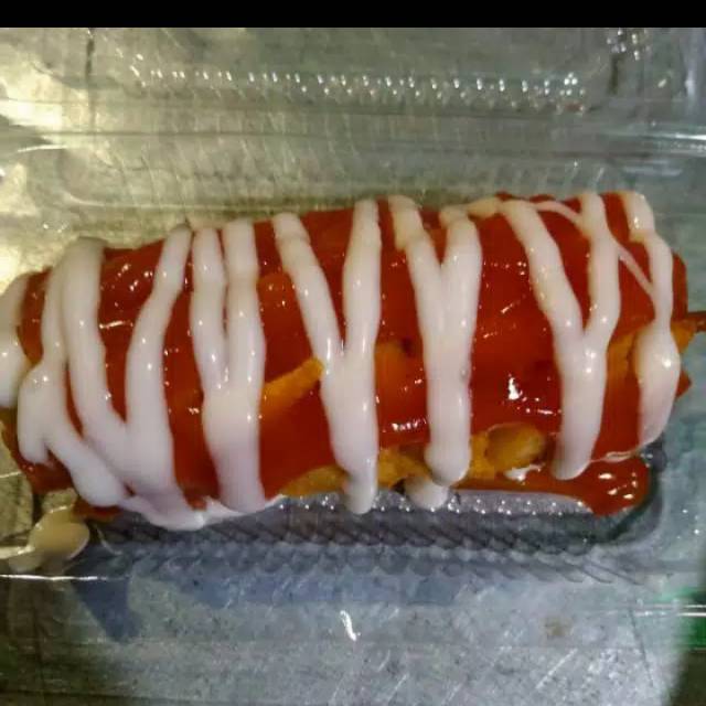 

Sotang sosis kentang asli stick kentang 1 mika isi 3 ukuran (L) sedang