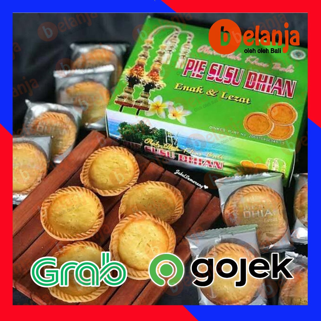 

Pie Susu DHIAN (isi 10 pcs) Pie susu bali asli camilan khas bali oleh oleh bali