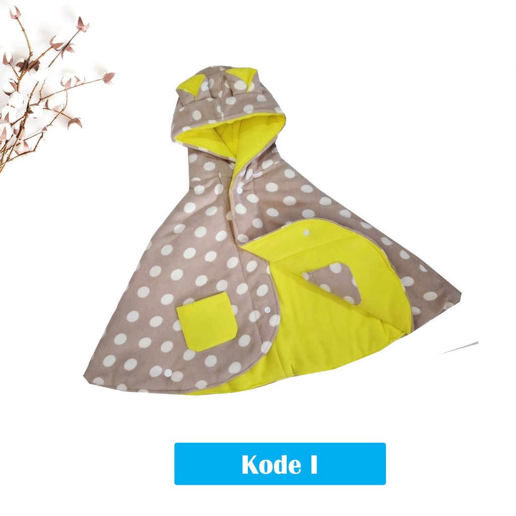 BABY CAPE Selimut Bayi Newborn-3thn Jaket Anak Bayi Murah-I