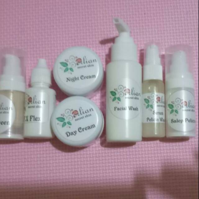 Salep Pelicin Wajah Flek Flex Berliana Secret Skin SPW Seri 9 Oxy oxyglow oxytera glowing