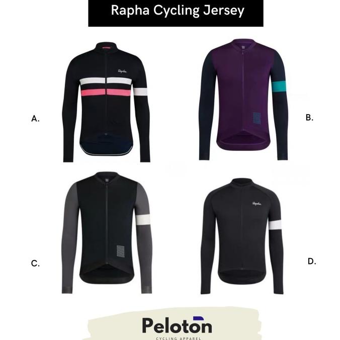 Jersey Sepeda Rapha - Baju Sepeda Lengan Panjang Rapha Roadbike