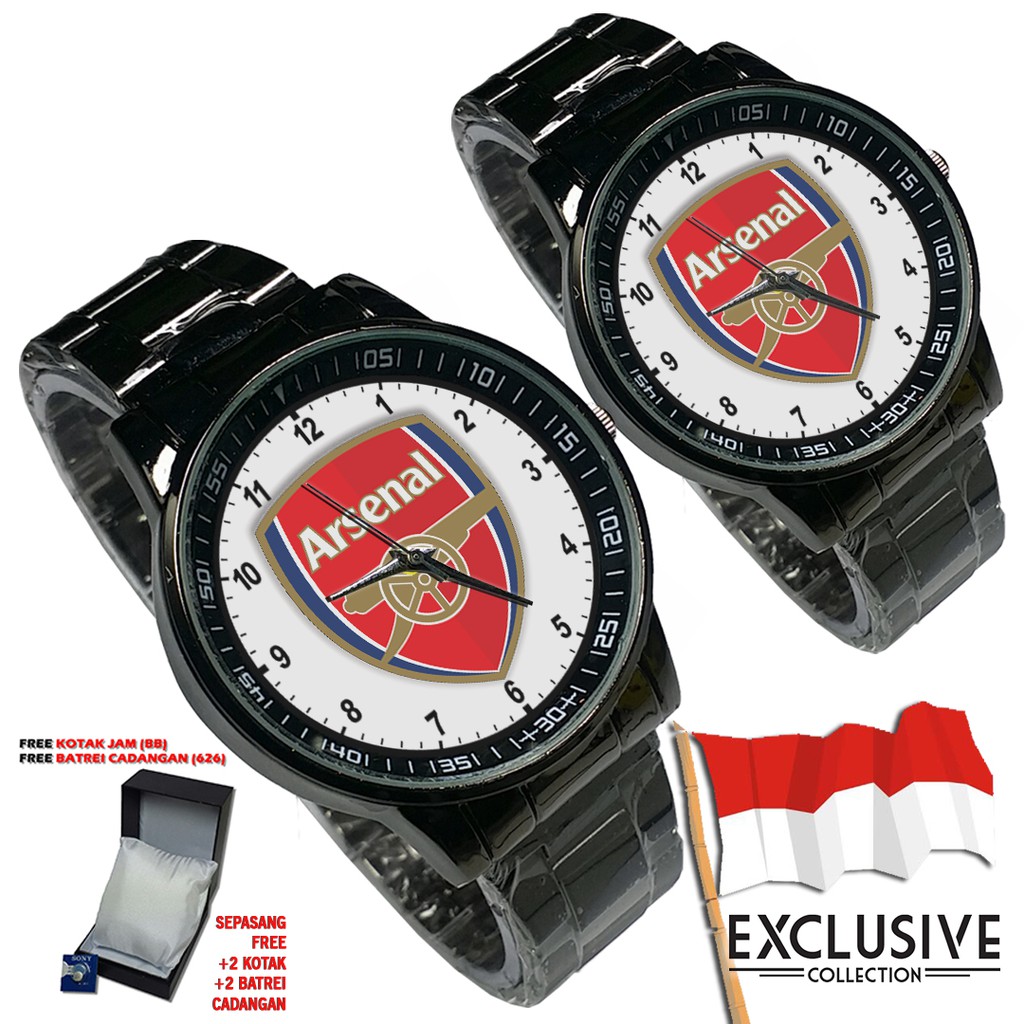 JAM TANGAN ARSENAL 2 COUPLE