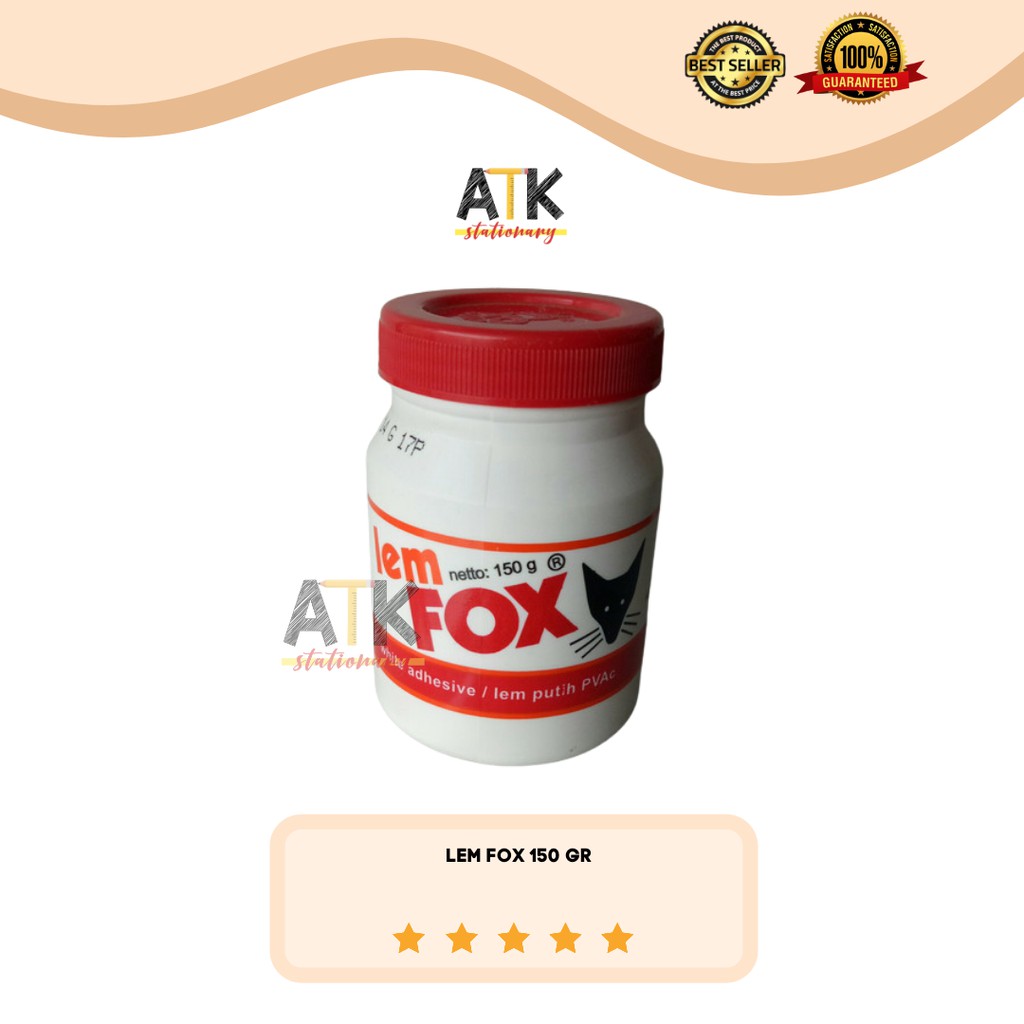 

Lem Fox Putih 150 Gram atk