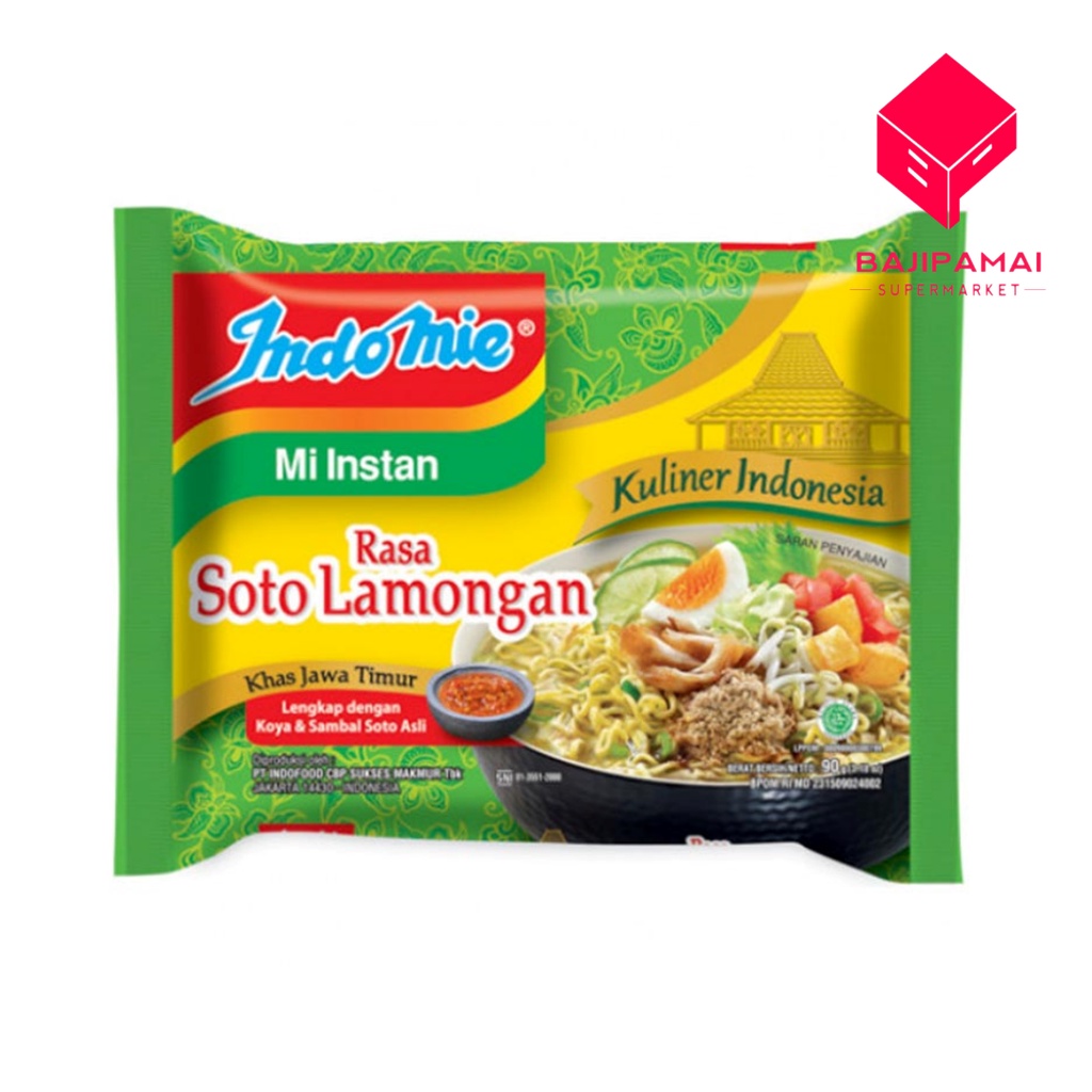 

Indomie Mi Instan Soto Lamongan 80G