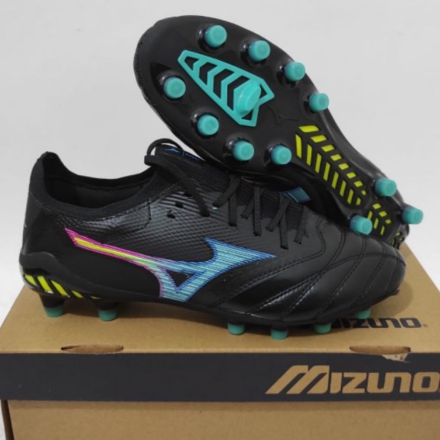 Sepatu Bola Mizuno Morelia Neo3 Beta Black Multicolour Fg