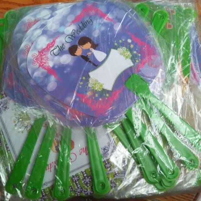 Souvenir Kipas Wedding - Souvenir Pernikahan