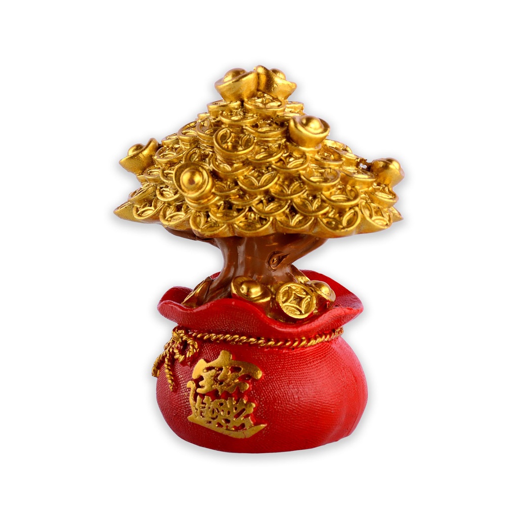 Ornamen Pohon Keberuntungan Feng Shui Bonsai  Untuk Indoor / Festival Gift