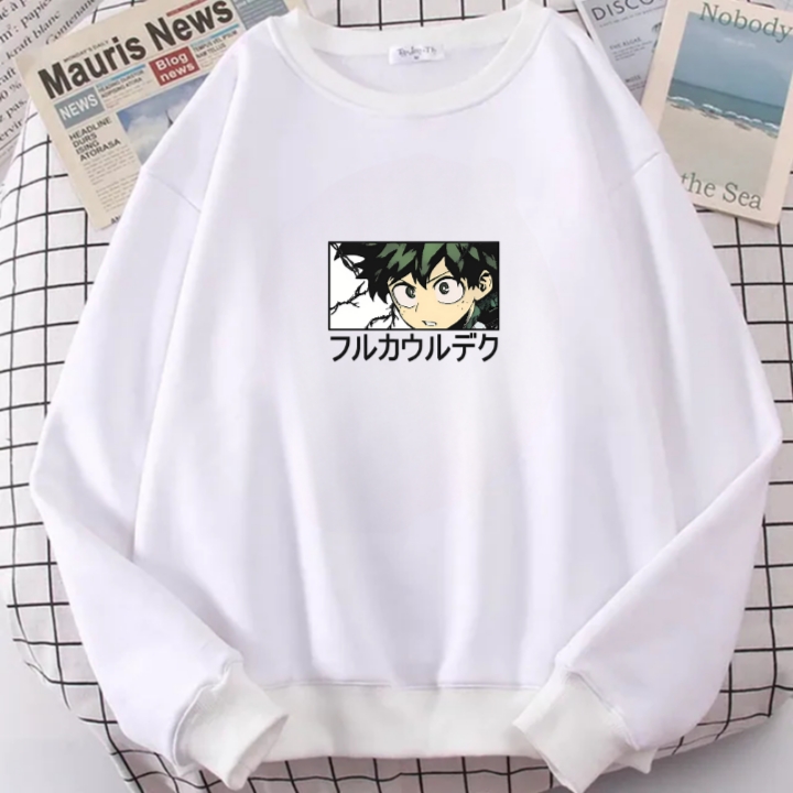 Sweater Dewasa Anime Boku No Hero Deku 001 Face Komik