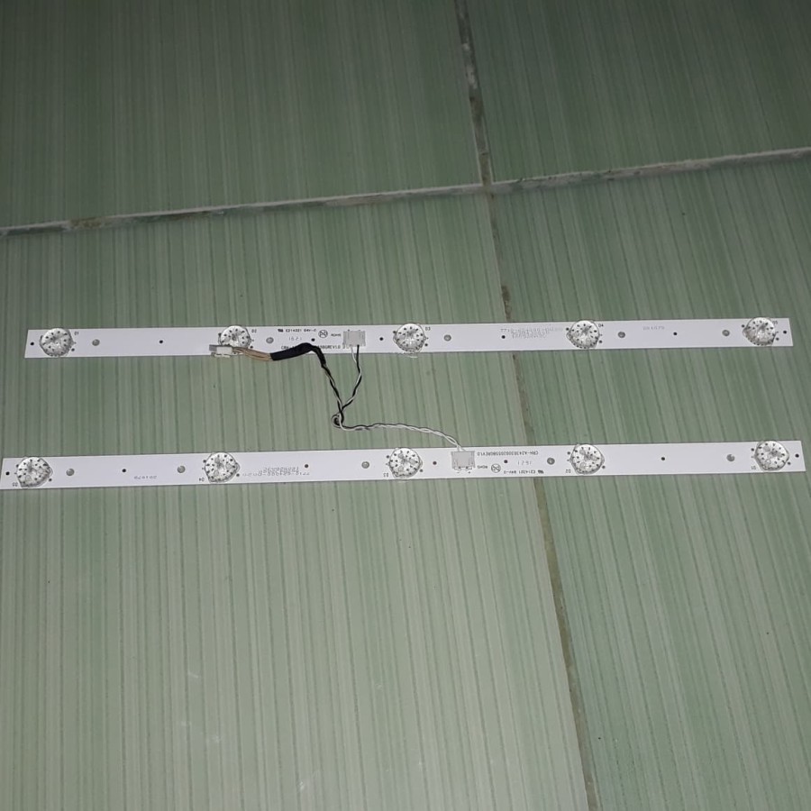 Backlight BL Lampu Toshiba 24L1600VJ 24L1600 24L2600VJ 24L2600