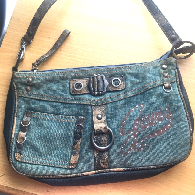 Guess denim bag
