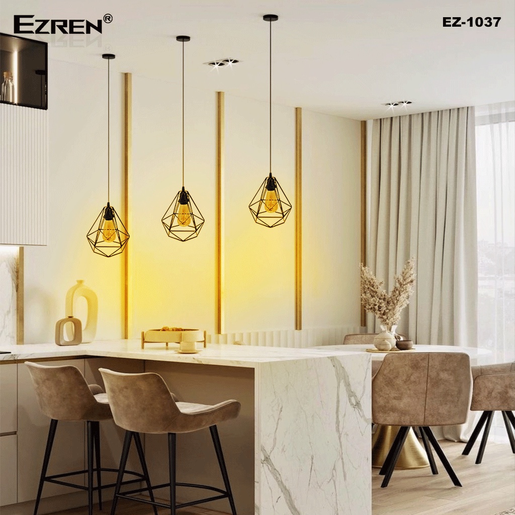 Ezren EZ-1037 Lampu Gantung Dekorasi Kitchen Indoor Outdoor Room