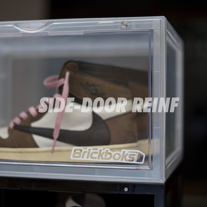 

SPESIAL - SHOEBOX - BRICKBOKS SIDEDOOR REINF, DROPDOWN SNEAKERBOX (AJ1 BOX) - HITAM