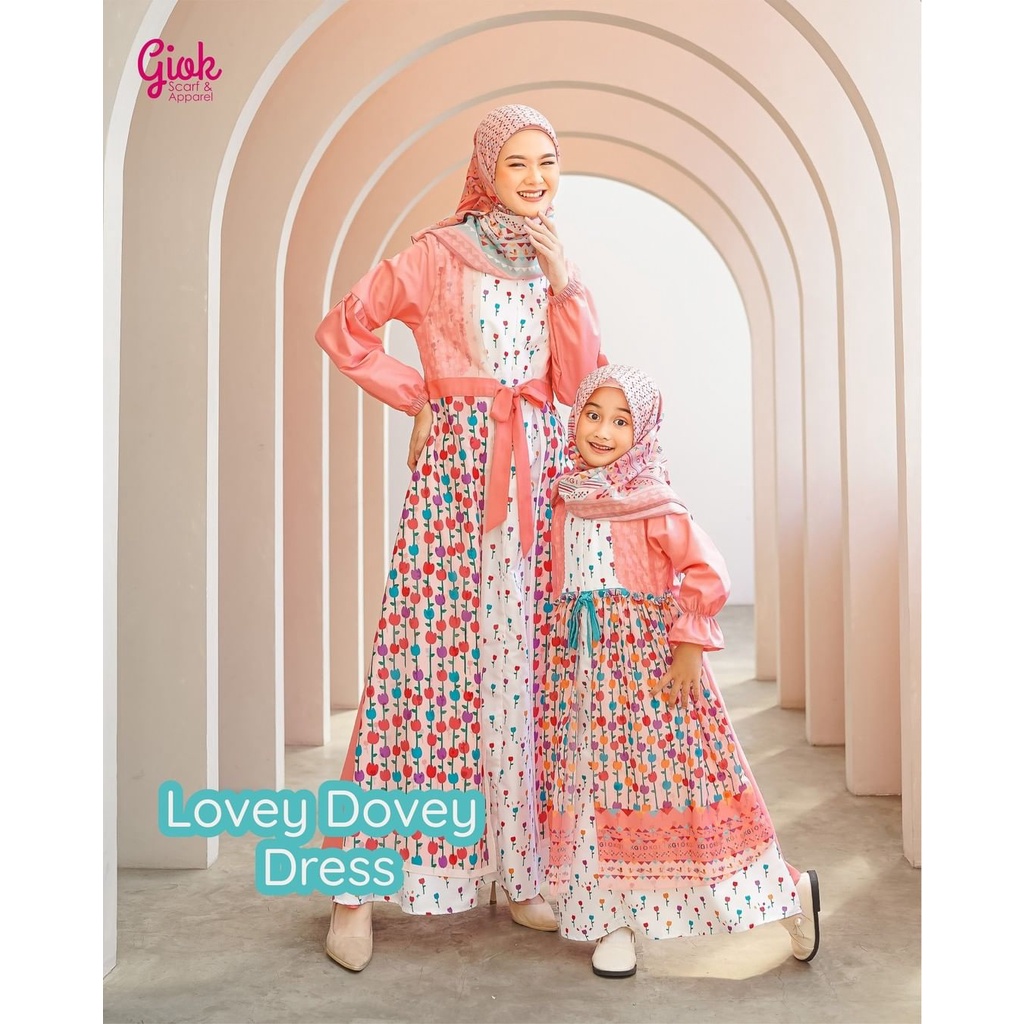 NEW LOVEY DOVEY DRESS BY GIOK/BAHAN MICRO MIX BABYDOLL&RAYON/DRESS PREMIUM/DRESS PANJANG/DRESS MOTIF