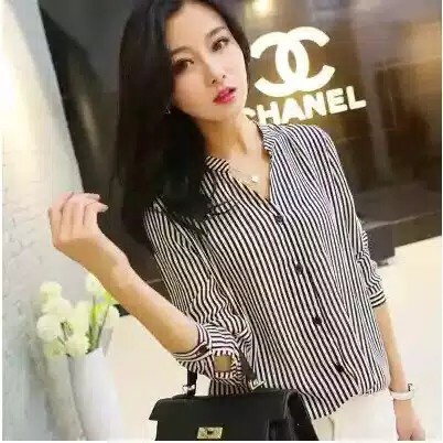 HEM AINY/ KEMEJA SALUR WANITA